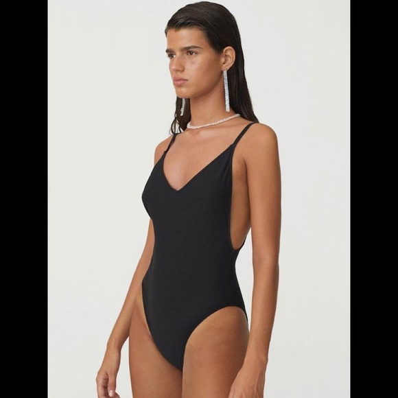 Nasty Gal Cut Out Back Sexy Swimsuit - Picture 2 of 6